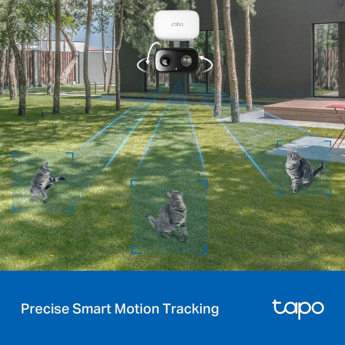TP LINK Wi-Fi C206 surveillance camera, outdoor and indoor use, Pan/Tilt, microSD, Water and Dust Resistance