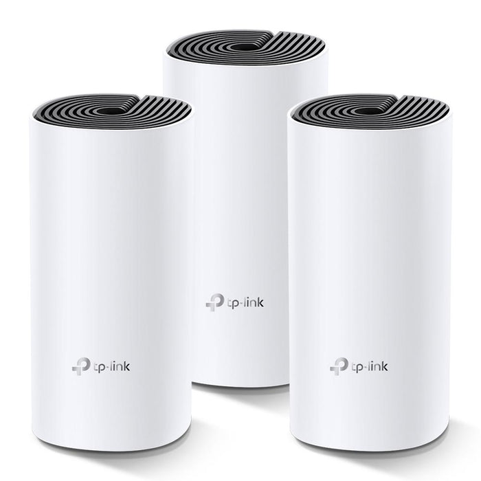 Wireless router TP-Link Deco M4, AC1200, 2.4/5 GHz, 300 - 867 Mbps, Gigabit, 3 pcs. in a set