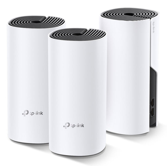 Wireless router TP-Link Deco M4, AC1200, 2.4/5 GHz, 300 - 867 Mbps, Gigabit, 3 pcs. in a set