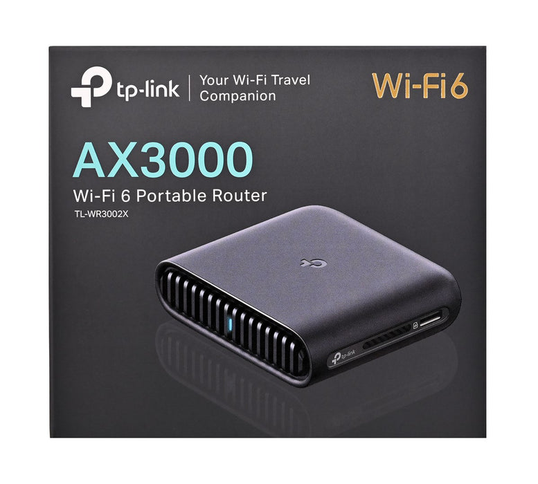TP-Link TL-WR3002X wireless router Gigabit Ethernet Dual-band (2.4 GHz / 5 GHz) Black