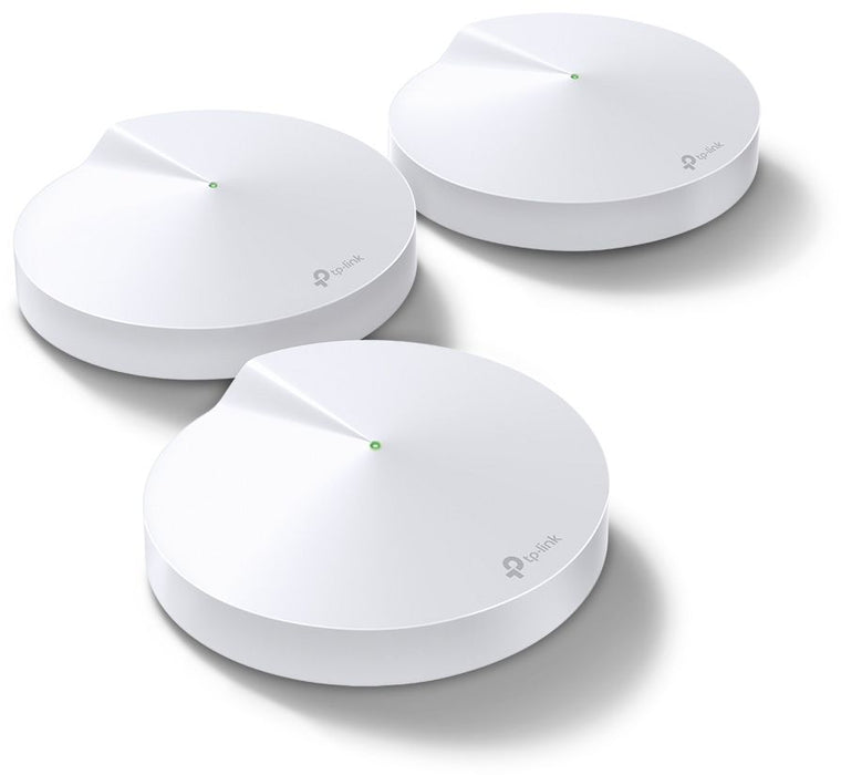 Wireless router TP-Link Deco M5, AC1300, 2.4/5 GHz, 400 - 867 Mbps, Gigabit, (3-pack)
