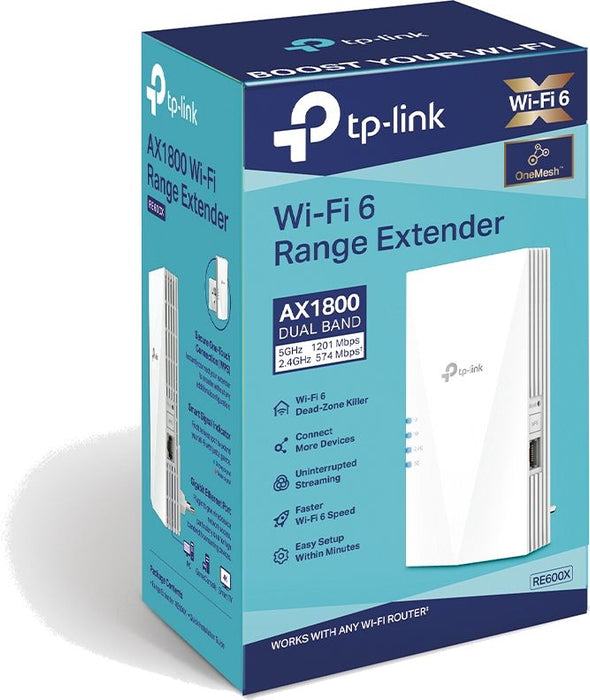 TP-Link Range Extender - RE600X, white