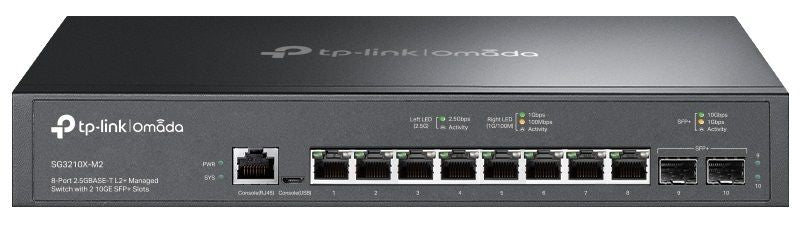 TP-Link Omada 8-Port 2.5G L2+ Managed Switch