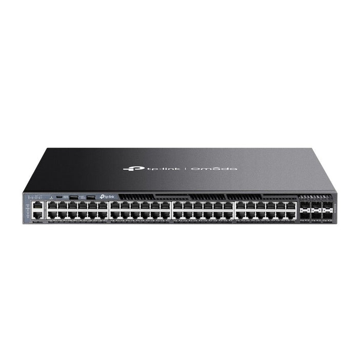Switch TP-Link - Omada SG6654X, 48-port, 10/100/1000 Mbps, black