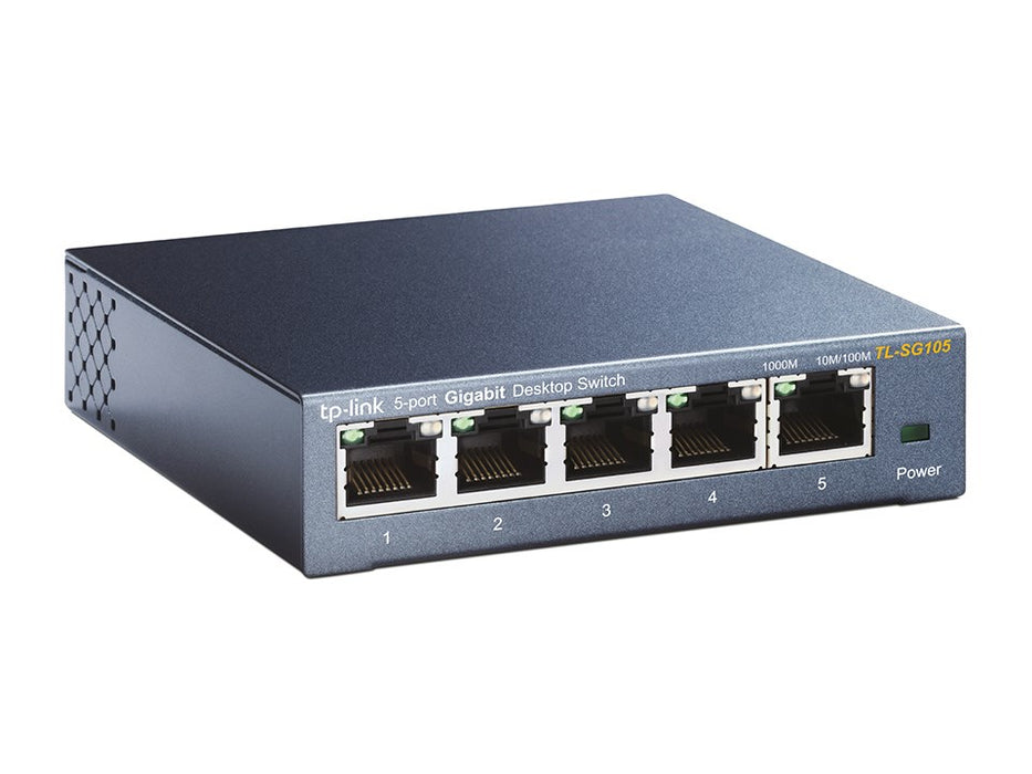 Desktop Switch TP-Link TL-SG105 5P Gigabit Auto MDIX