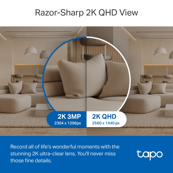 TP-Link Tapo TC72 2K QHD camera