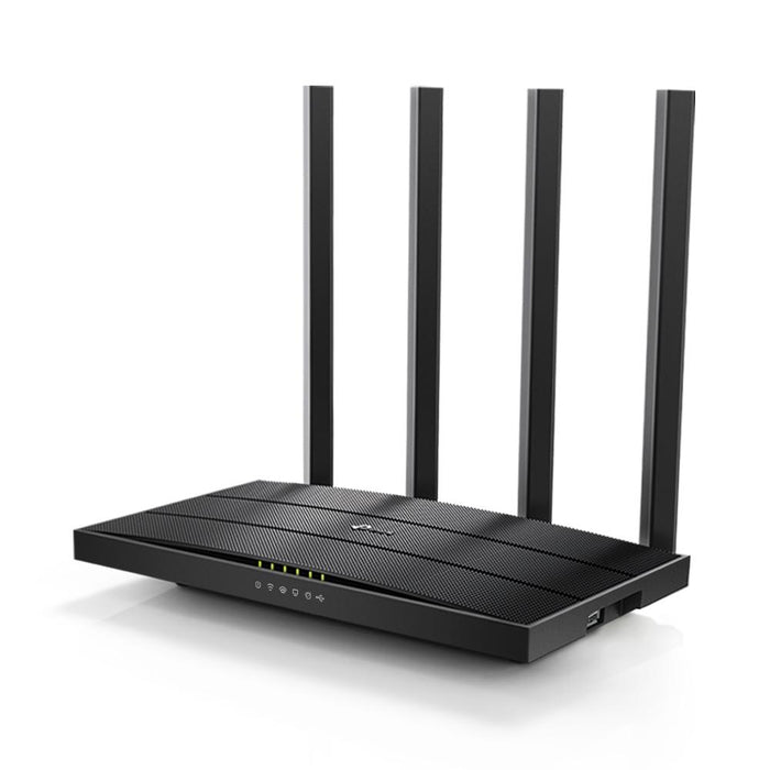 Wireless router TP-Link Archer C6U AC1200, 2.4/5 GHz, 300 - 867Mbps, 10/100/1000