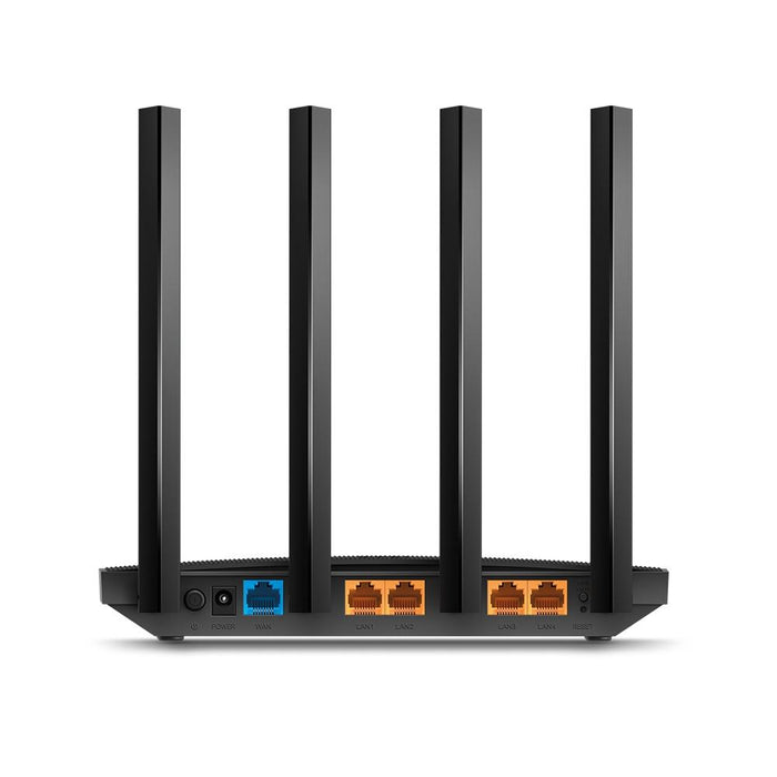 Wireless router TP-Link Archer C6U AC1200, 2.4/5 GHz, 300 - 867Mbps, 10/100/1000