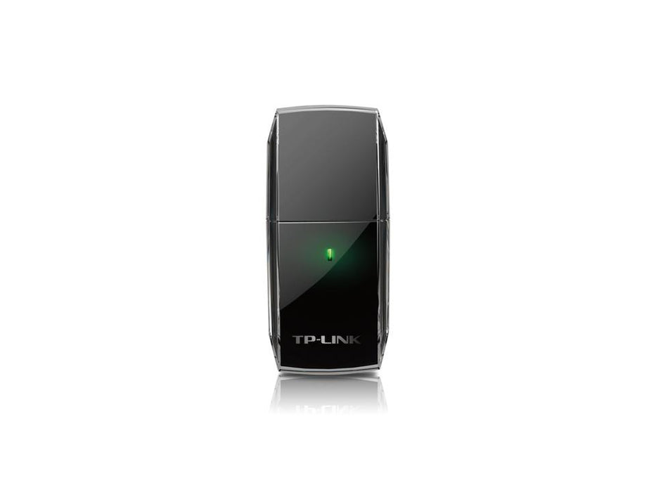 Wireless adapter TP-LINK Archer T2U, AC600, Dual band, USB, built-in antenna