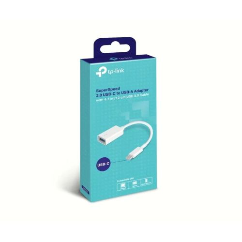 TP-Link Adapter Cable UC400 USB 3.0 to Type-C, White EU