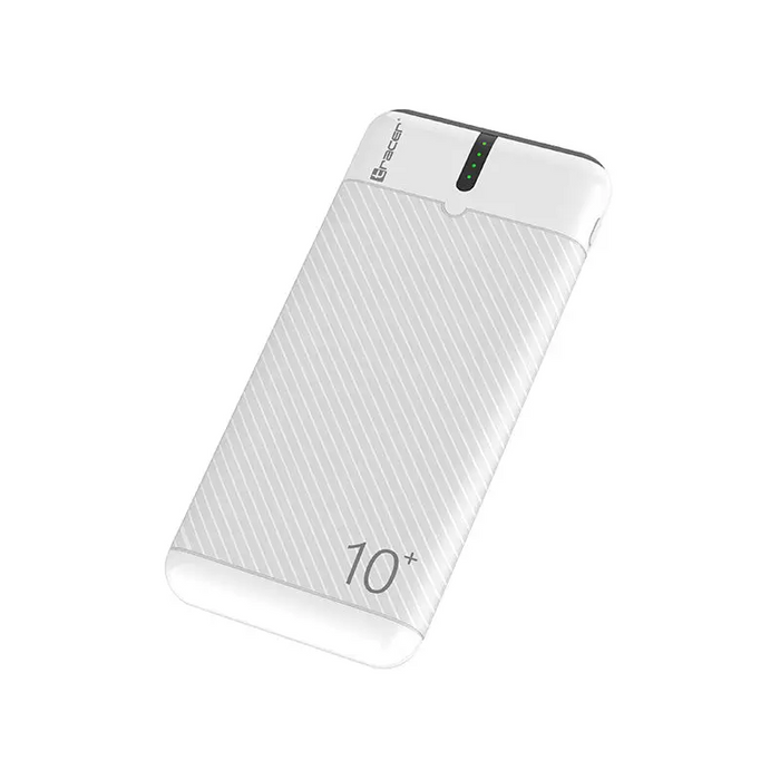 Tracer External battery EnerGo 10000mAh white/black - Преносими батерии<<<Батерии<<<Аксесоари<<<MediaTrade