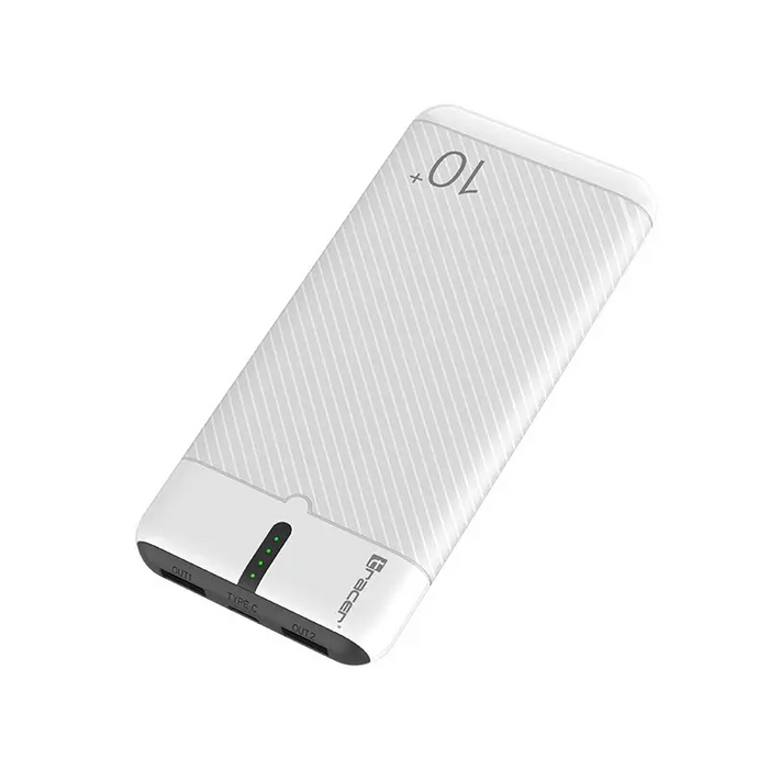 Tracer External battery EnerGo 10000mAh white/black - Преносими батерии<<<Батерии<<<Аксесоари<<<MediaTrade