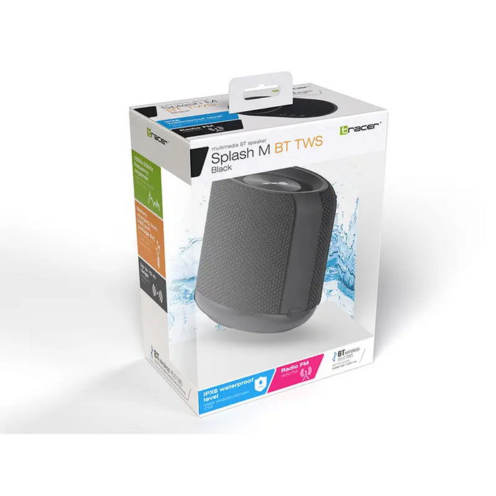 TRACER SPLASH M BLUETOOTH portable speaker - Преносими колони<<<Мултимедия<<<MediaTrade