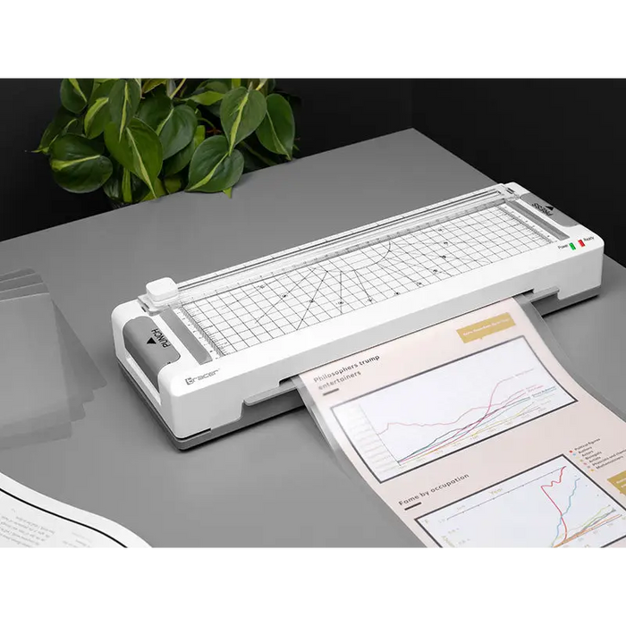 TRACER WH Laminator A4 TRL-7 - Шредери<<<Шредери и ламинатори<<<Аксесоари<<<MediaTrade&&&LaminatorsBIU-LAM<<<Office