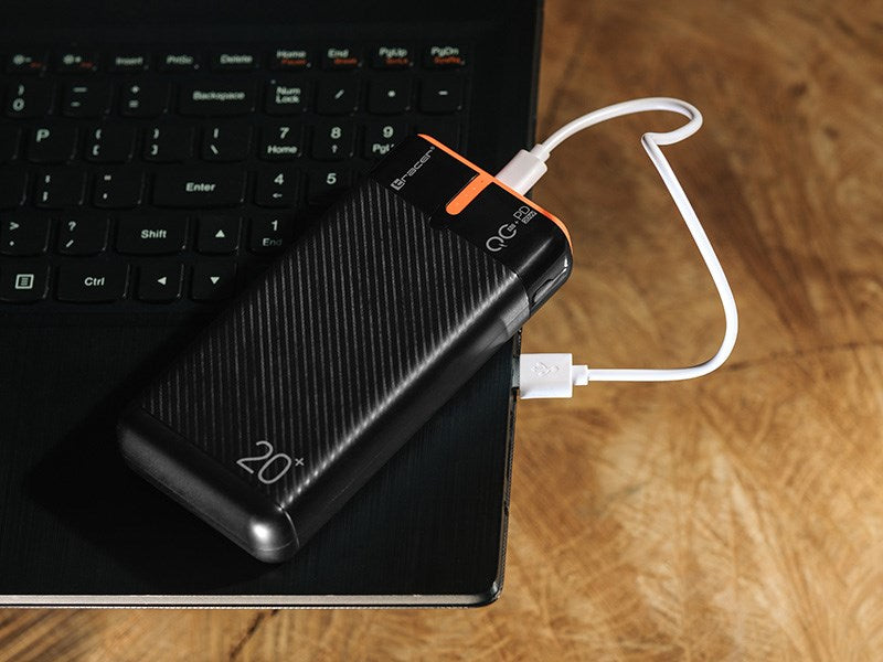 Powerbank Tracer TRABAT47516 Black Orange 20000 mAh 74 WH