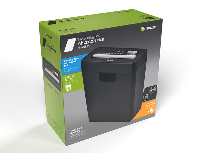 TRACER Shredder EDGY 10L
