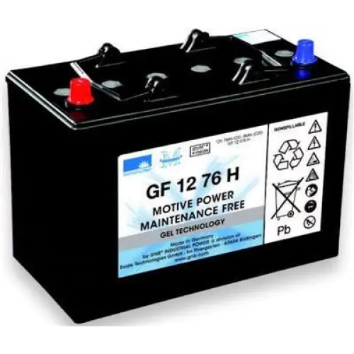 Traction battery gel 12 V / 76 Ah for TASKI Swingo 755/955/1255 - Components for scrubbing and collection