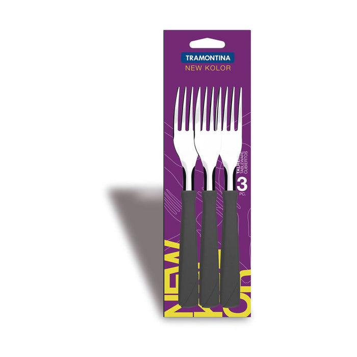 FORK 3PCS NEW KOLOR TRAMONTINA