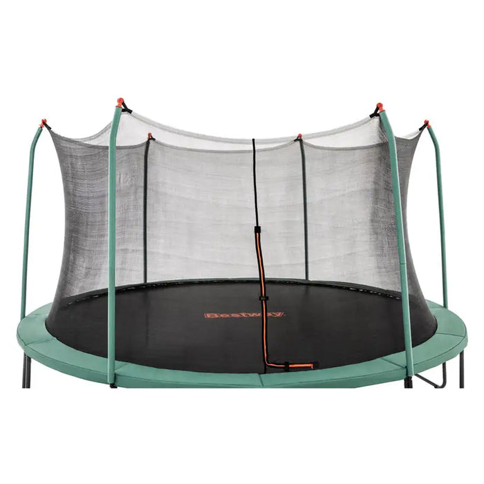TRAMPOLINE TRAMPOLINE F427X286CM WITH LADDER BESTWAY 59105 - Трамплини и батути<<<Играчки люлки и