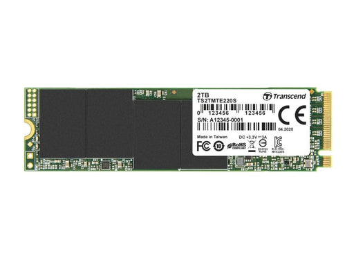 Transcend 2TB M.2 2280 PCIe Gen3x4 M-Key 3D TLC with Dram - SSD дискове<<<Transcend памети и