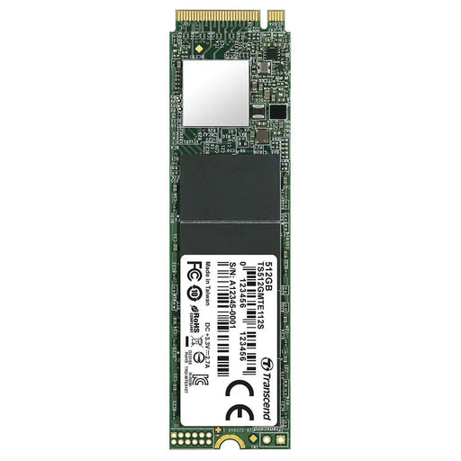 Transcend 512GB M.2 2280 PCIe Gen3x4 M-Key 3D TLC DRAM-less - SSD дискове<<<Transcend памети и