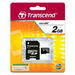 Transcend microSD Flash Card 2GB