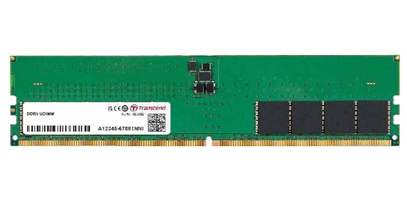 Transcend 8GB JM DDR5 4800 U-DIMM 1Rx16 1Gx16 CL40 1.1V