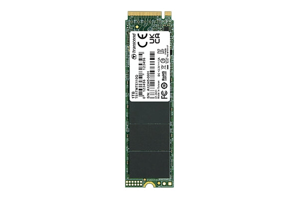 Transcend 1TB, M.2 2280, PCIe Gen3x4, M-Key, QLC, DRAM-less