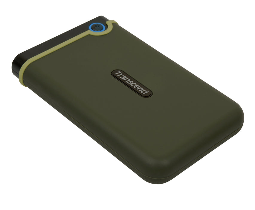 Transcend 1TB, 2.5" Portable HDD, StoreJet M3, Military Green, Slim