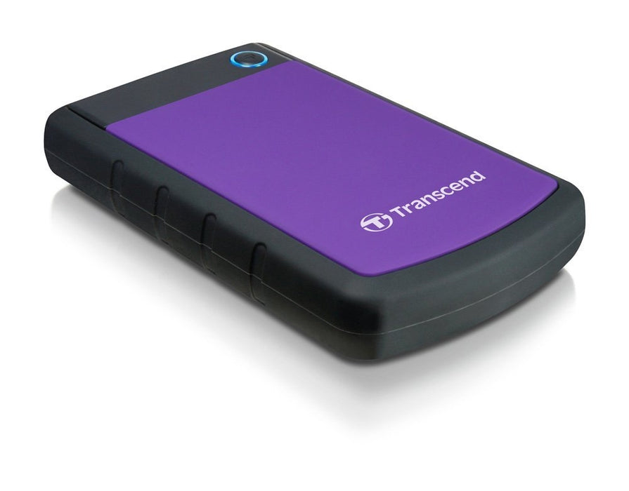 Transcend 2TB, 2.5" Portable HDD, StoreJet H3, Purple, Anti-shock