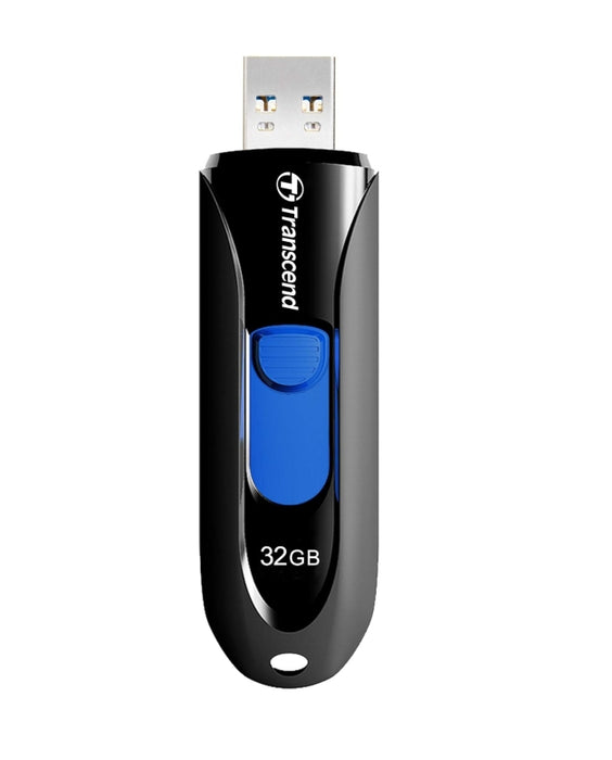 Transcend 32GB, USB3.1, Pen Drive, Capless, Black