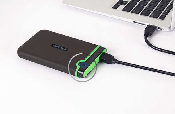 Transcend 4TB, 2.5" Portable HDD, StoreJet M3, Iron Gray