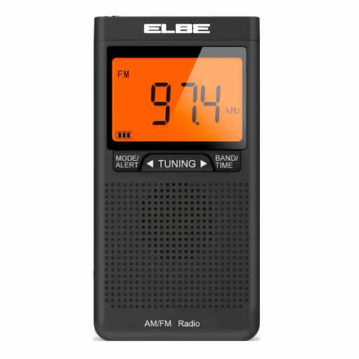Transistor Radio ELBE RF94 Black - Електроника Звук<<<Компютри| Електроника<<<BigBuy&&&CD радио<<<Електроника