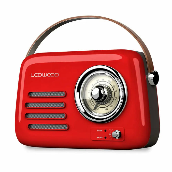 Transistor Radio Ledwood ALMA RED Red 30 W - CD радио<<<Електроника Звук<<<Компютри| Електроника<<<BigBuy