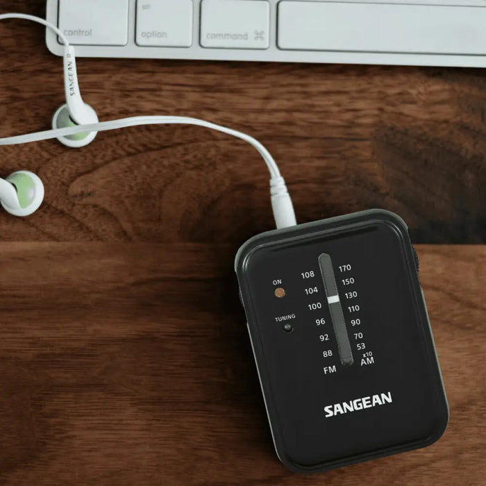Transistor Radio Sangean Black AM/FM - Електроника Звук<<<Компютри| Електроника<<<BigBuy&&&CD радио<<<Електроника