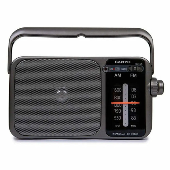 Transistor Radio Sanyo Grey - Електроника Звук<<<Компютри| Електроника<<<BigBuy&&&CD радио<<<Електроника