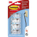 TRANSPARENT CABLE ORGANIZER 4 PCS + 5 STRIPS COMMAND 17301 - Продукти за съхранение и организация на дрехи<<<Домашни