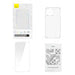 Transparent Case and Tempered Glass set Baseus Corning for iPhone 13 Pro Max - Protective cases