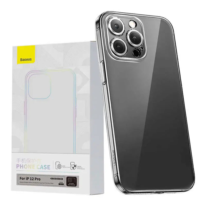 Transparent Case Baseus Simple for iPhone 12 Pro - Protective cases for smartphones<<<Cases<<<GSM