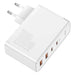Travel Charger Baseus GaN2 Pro Quick 2x USB + 2x USB-C 100W EU (white) - Travel