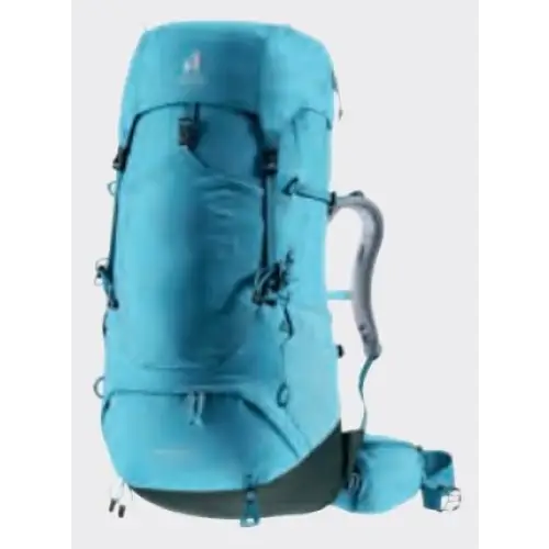 TREKKING BACKPACK DEUTER AIRCONTACT LITE 45 + 10 SL LAGOON-IVY - Bags backpacks