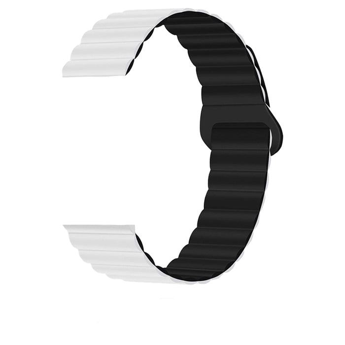 MAGNETIC STRAP WITH SILICONE COVER TRENDER Loop TR-AML40WHBK APPLE 38/40 mm BLACK/WHITE