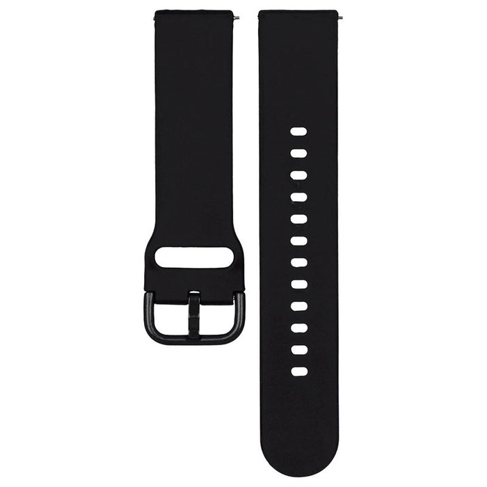 SILICONE STRAP TRENDER TR-SP20BK SPORT 20MM BLACK