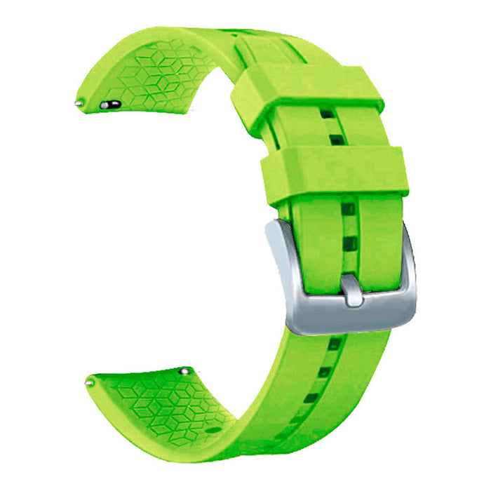 SILICONE STRAP TRENDER TR-SL22LGR 22 MM LIGHT GREEN