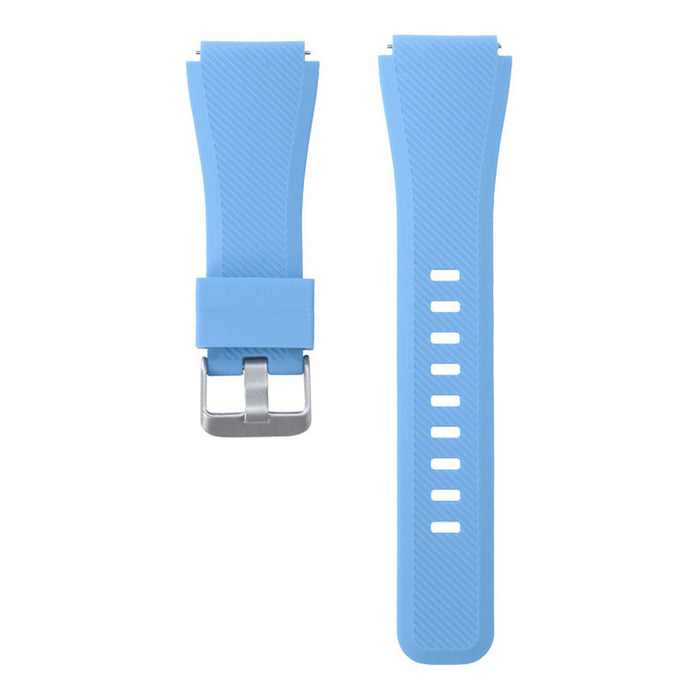 SILICONE STRAP TRENDER TR-SL22GBL 22 MM GROOVE BLUE