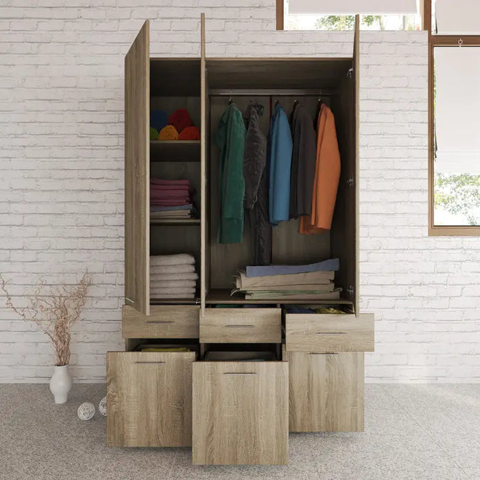 TRICRYL WARDROBE IRIM TRANS 120X190X52 CM. - Гардероби<<<Мебели и обков<<<Мебели и интериор<<<Praktiker