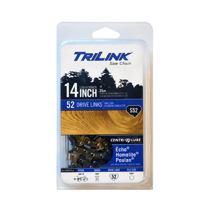 CHAIN 14'' 3/8'' 1.3MM 52 LINKS TRILINK