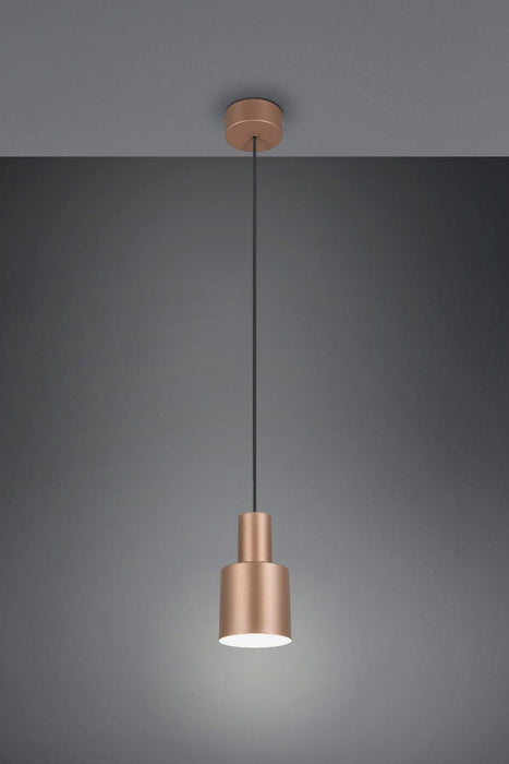 PENDANT AGUDO TRIO 1XE27 METAL COFFEE
