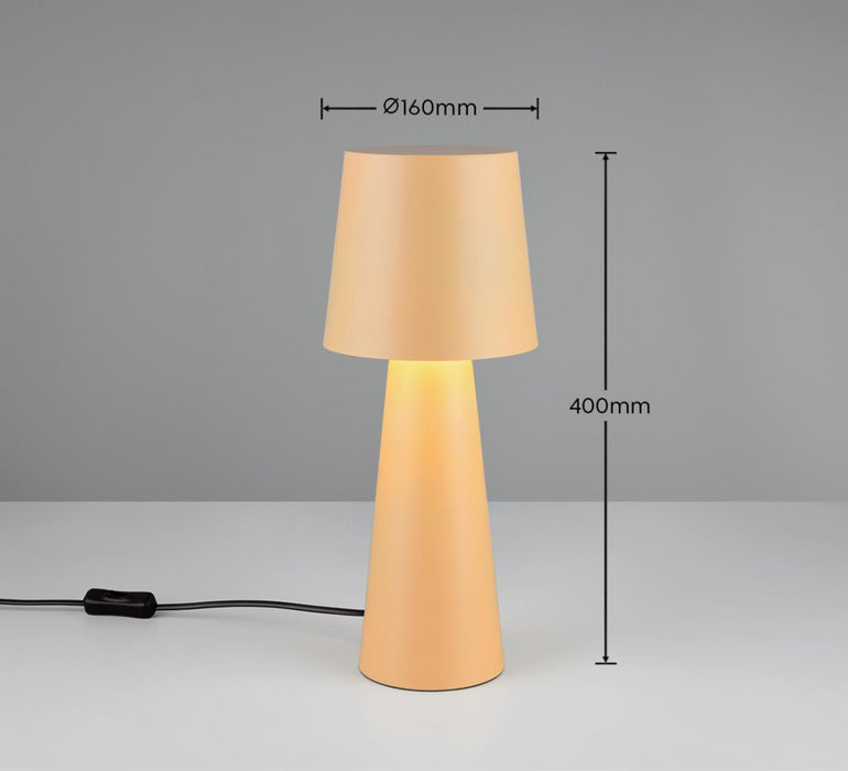 TABLE LAMP NUBIAN TRIO 1XE27 BEIGE