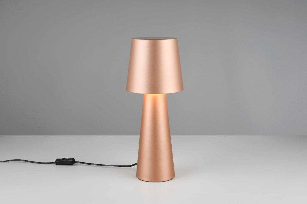 TABLE LAMP NUBIAN TRIO 1XE27 COFFEE